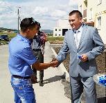 31 июля в г. Учалах состоялось торжественное вручение ключей от третьего социального дома по ул. Горького, 19/1 мкр. 9 
