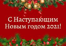 С наступающим Новым годом!